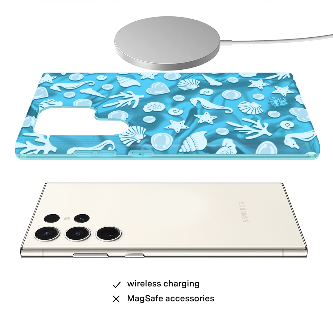 Aquamarine Holo Samsung Case