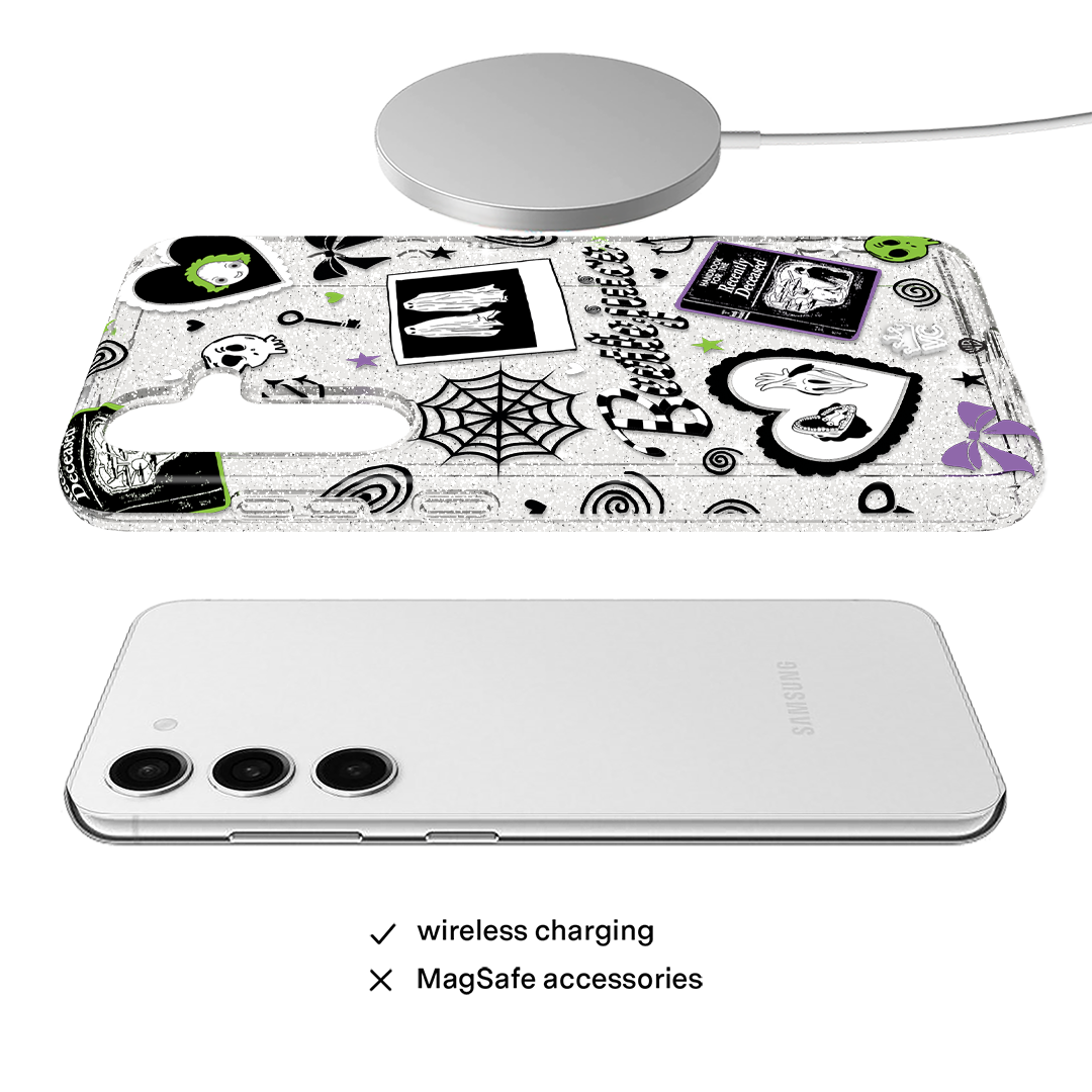 Beetlejuice Ghost with the Most Samsung Case