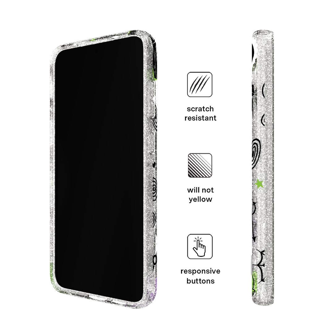 Beetlejuice Ghost with the Most Samsung Case