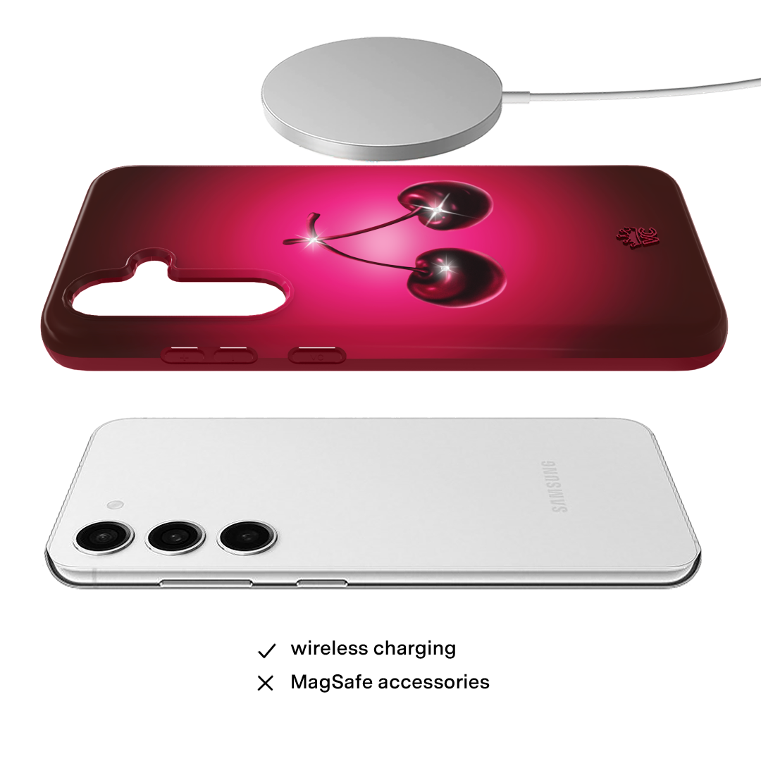 Black Cherry Crystal Samsung Case
