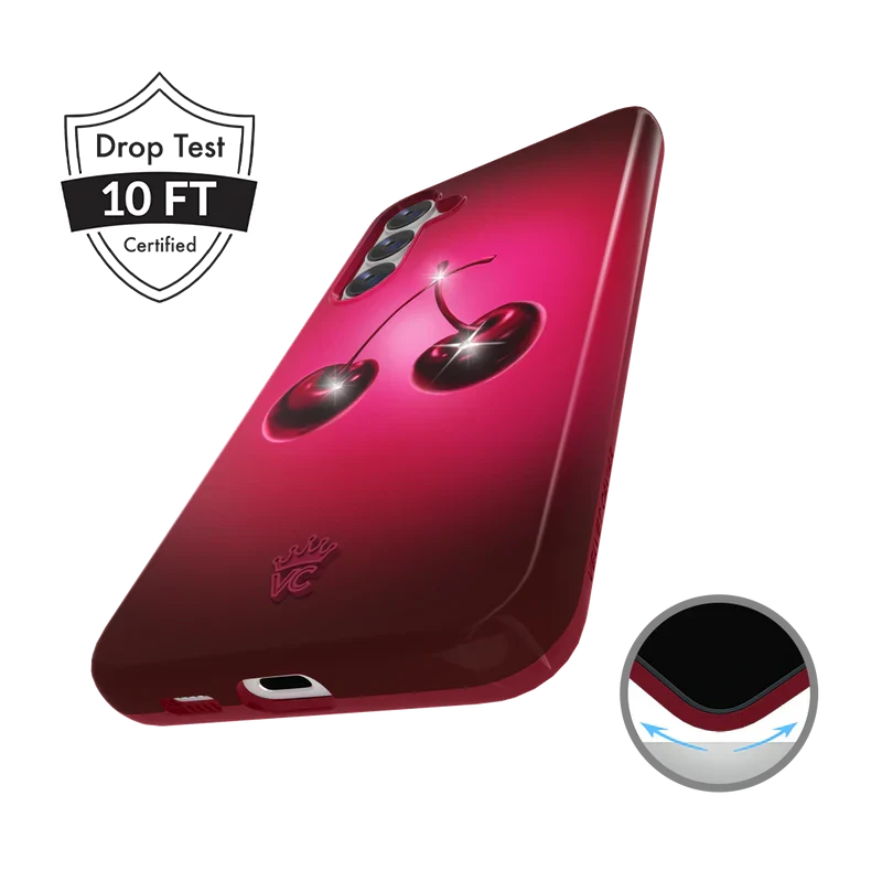 Black Cherry Crystal Samsung Case