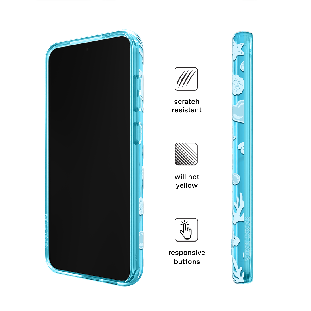 Aquamarine Holo Samsung Case