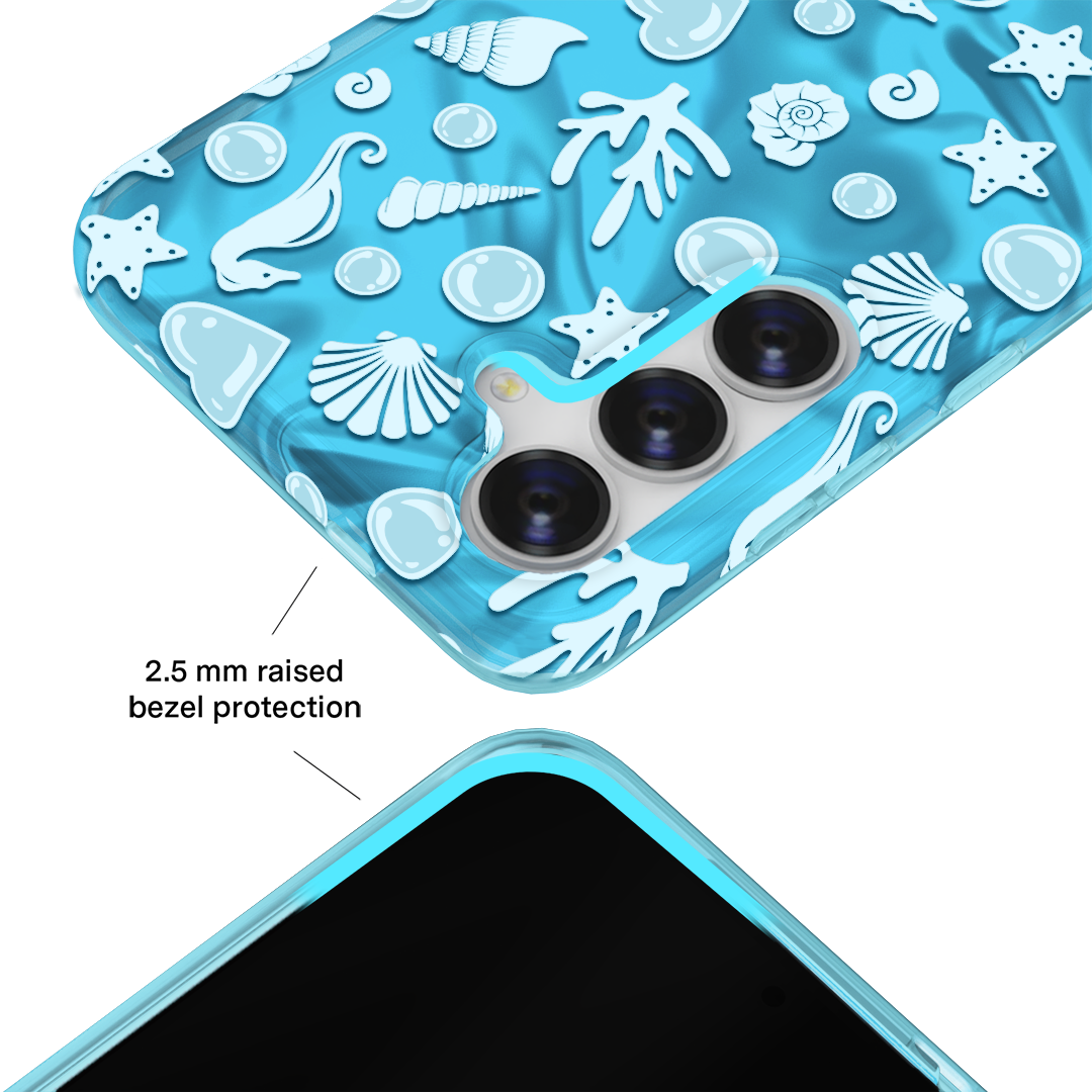 Aquamarine Holo Samsung Case