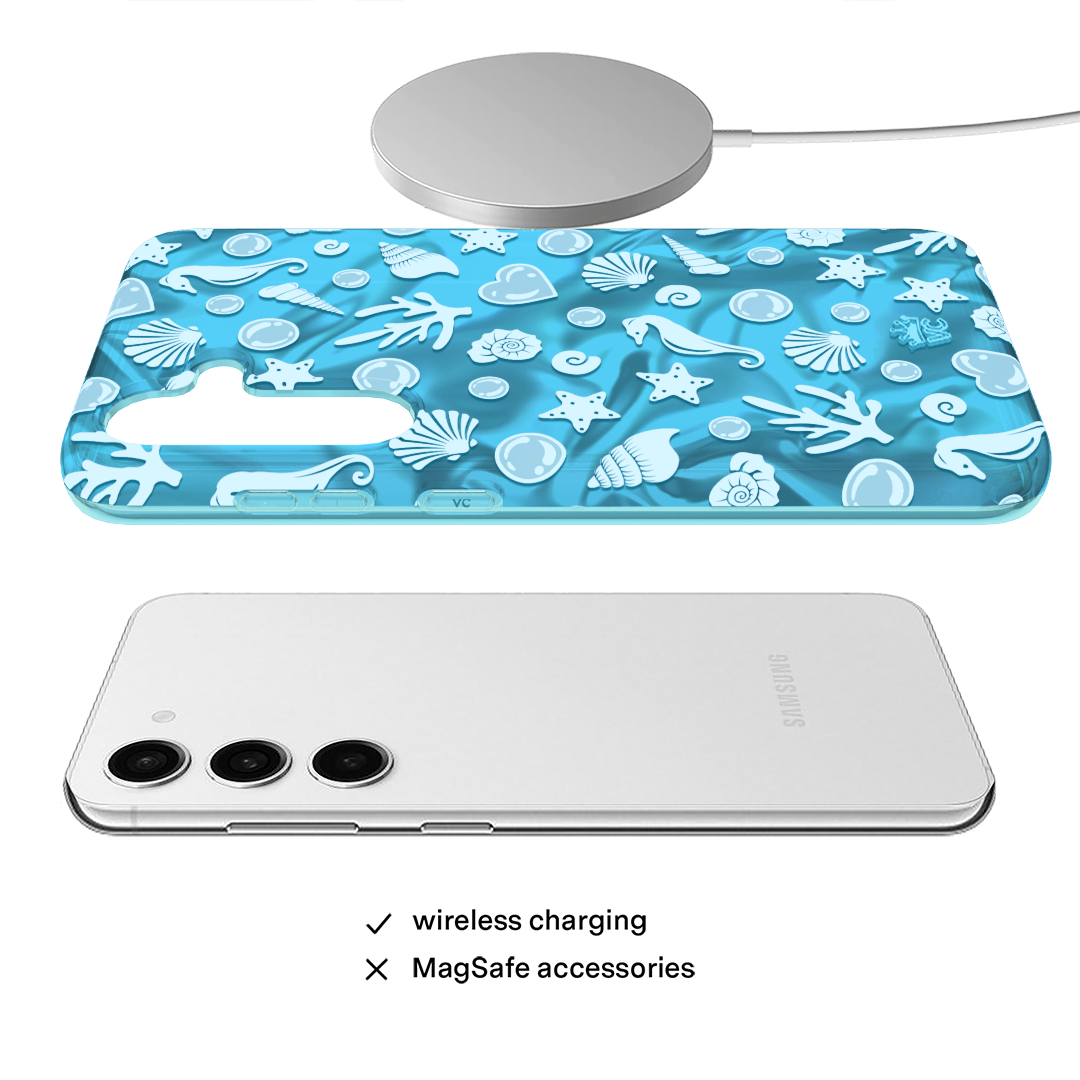 Aquamarine Holo Samsung Case