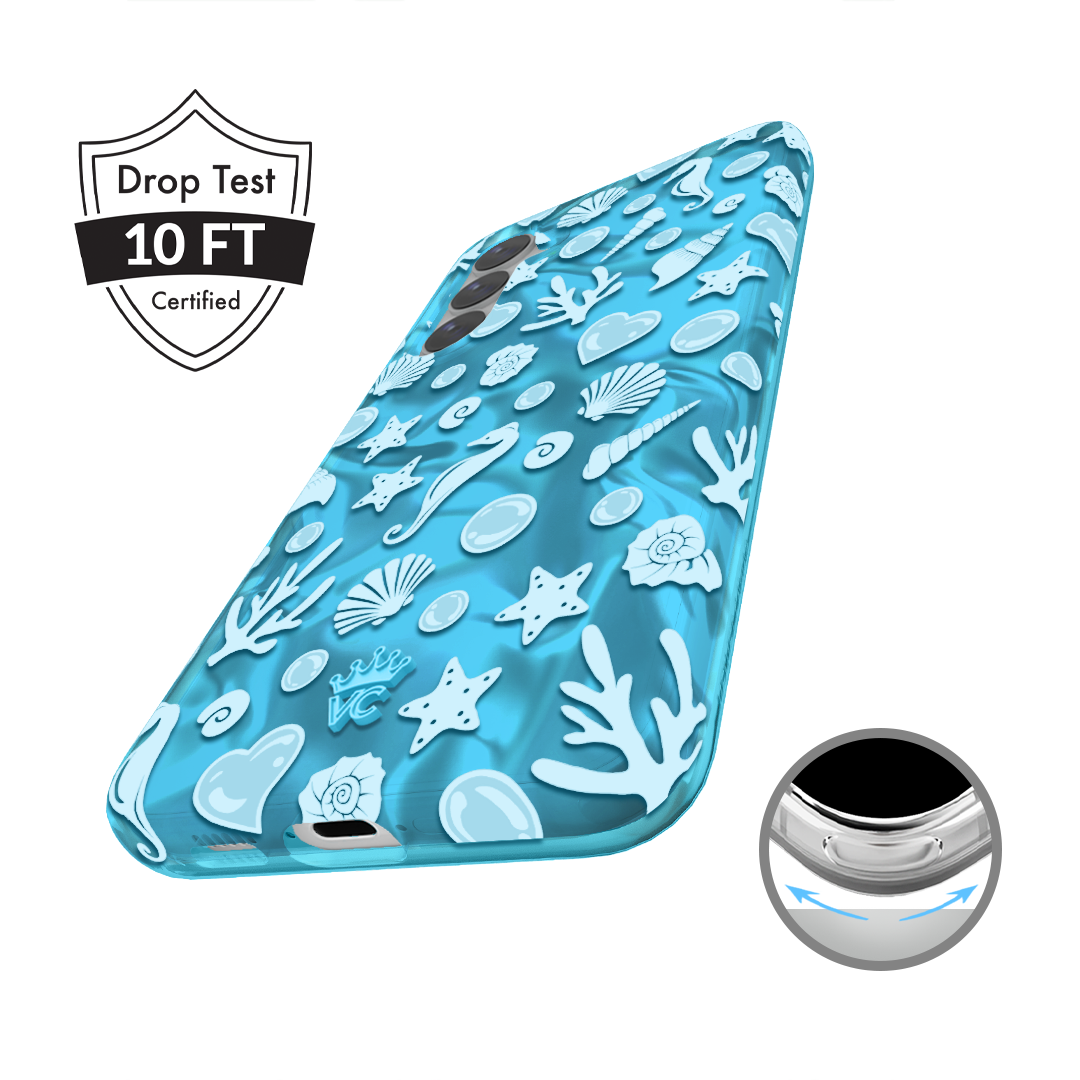 Aquamarine Holo Samsung Case