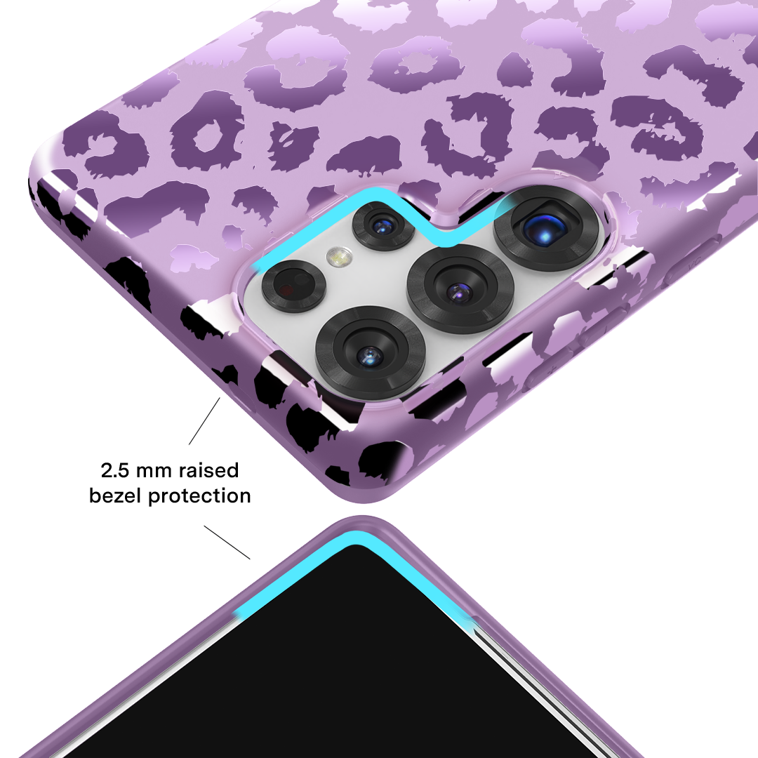 Amethyst Leopard Samsung Case