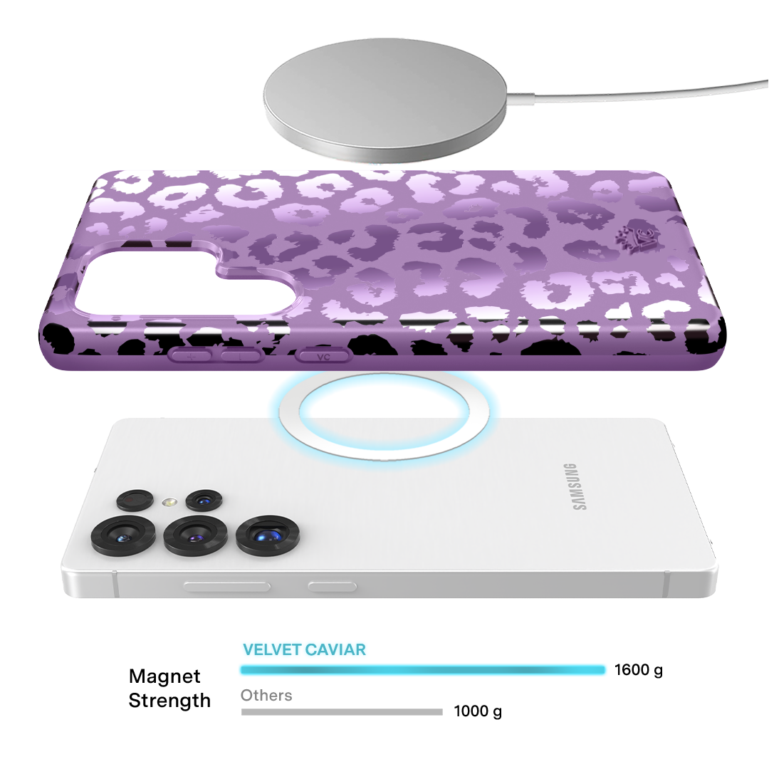 Amethyst Leopard Samsung Case