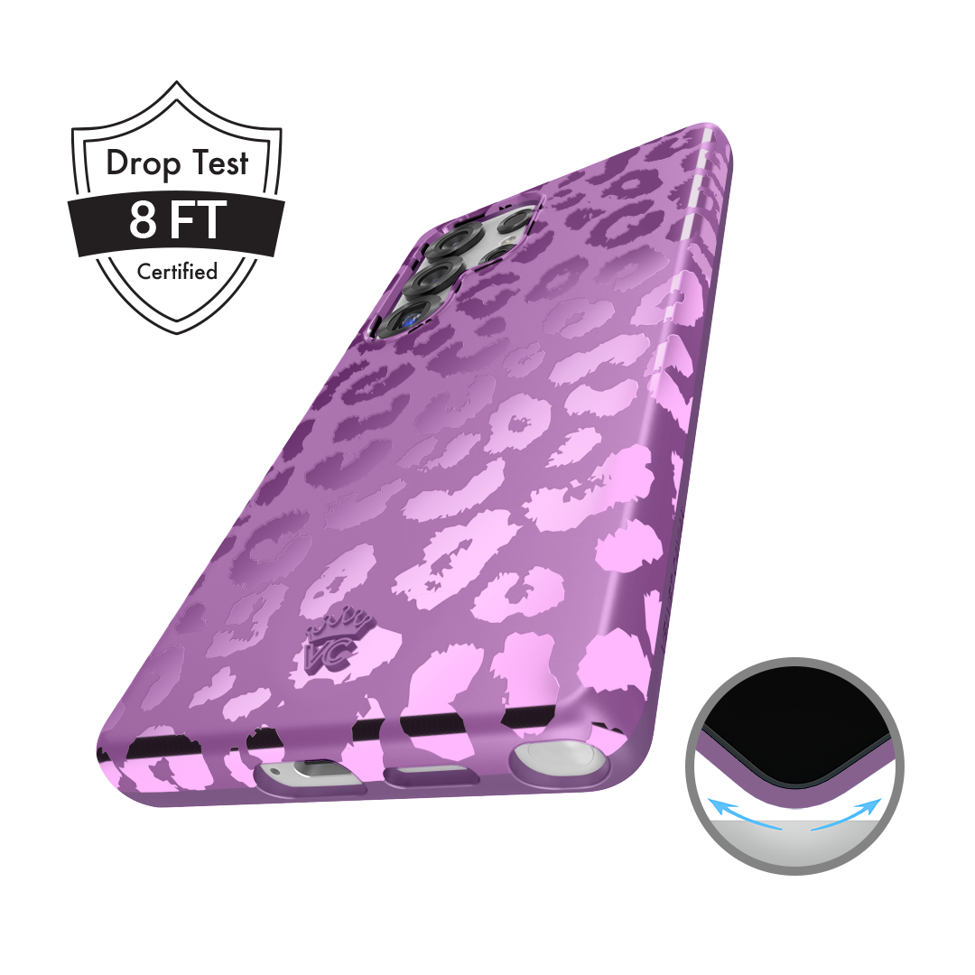 Amethyst Leopard Samsung Case