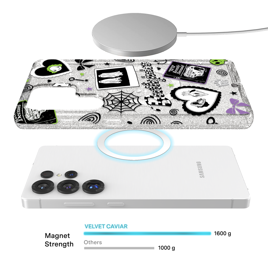 Beetlejuice Ghost with the Most Samsung Case