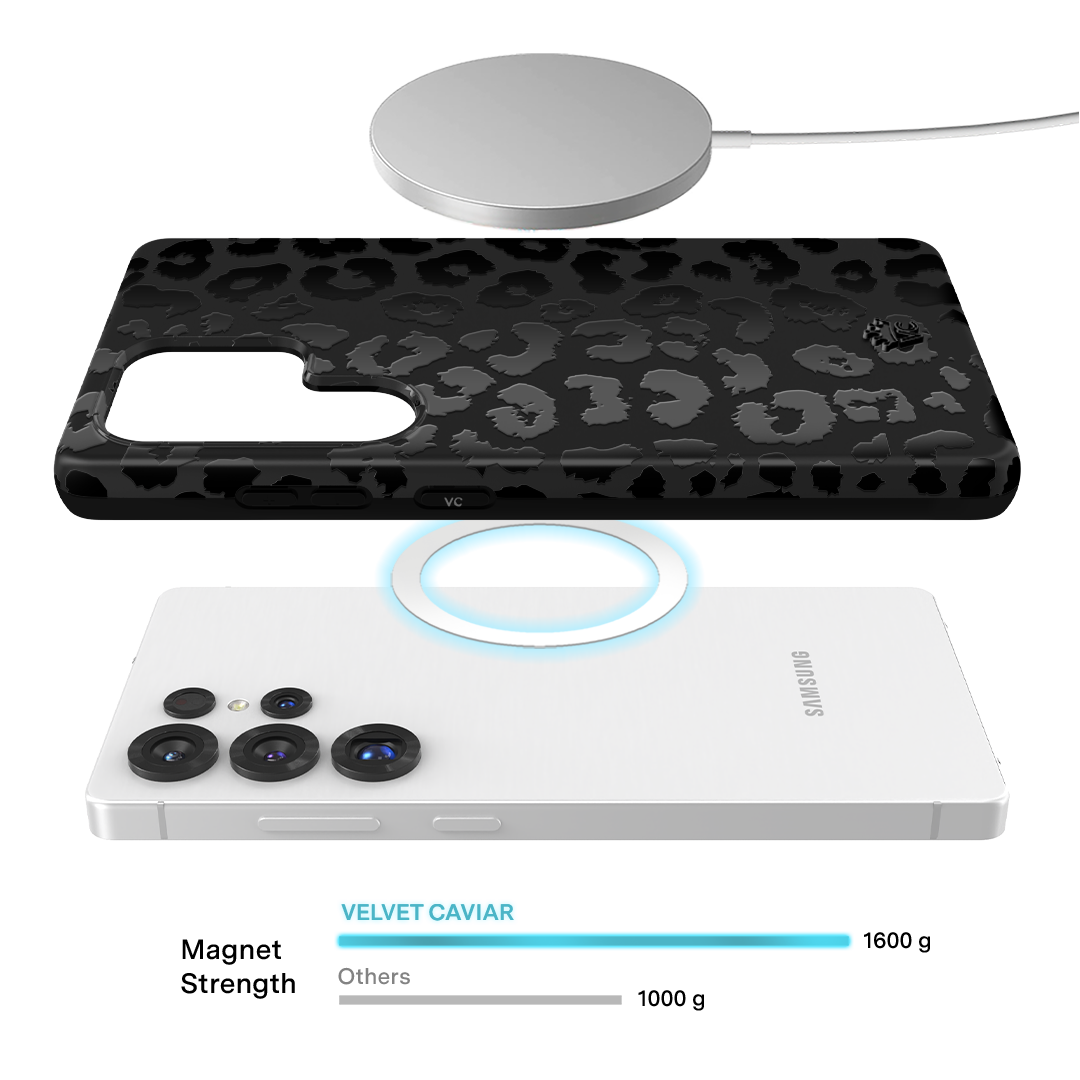 Black Leopard Samsung Case