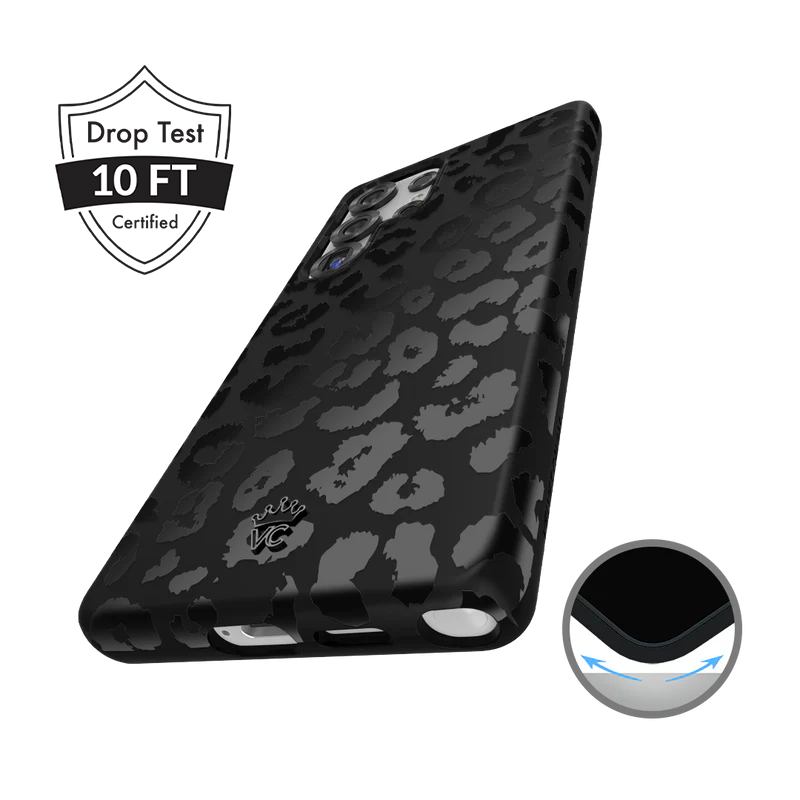 Black Leopard Samsung Case