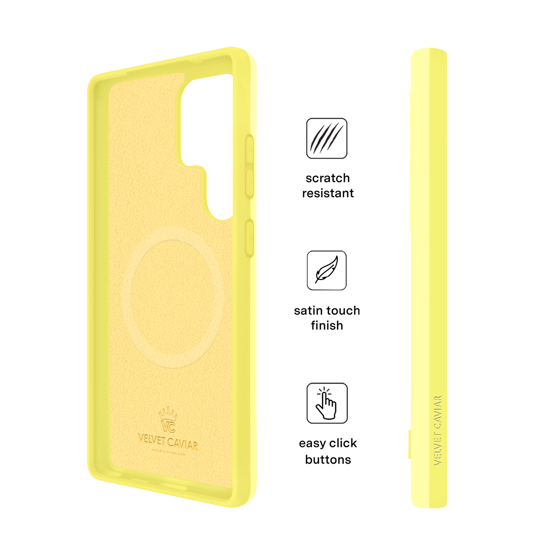 Butter Yellow Samsung Case