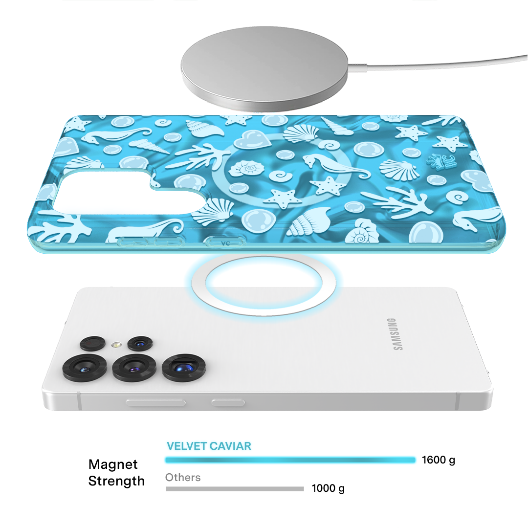 Aquamarine Holo Samsung Case