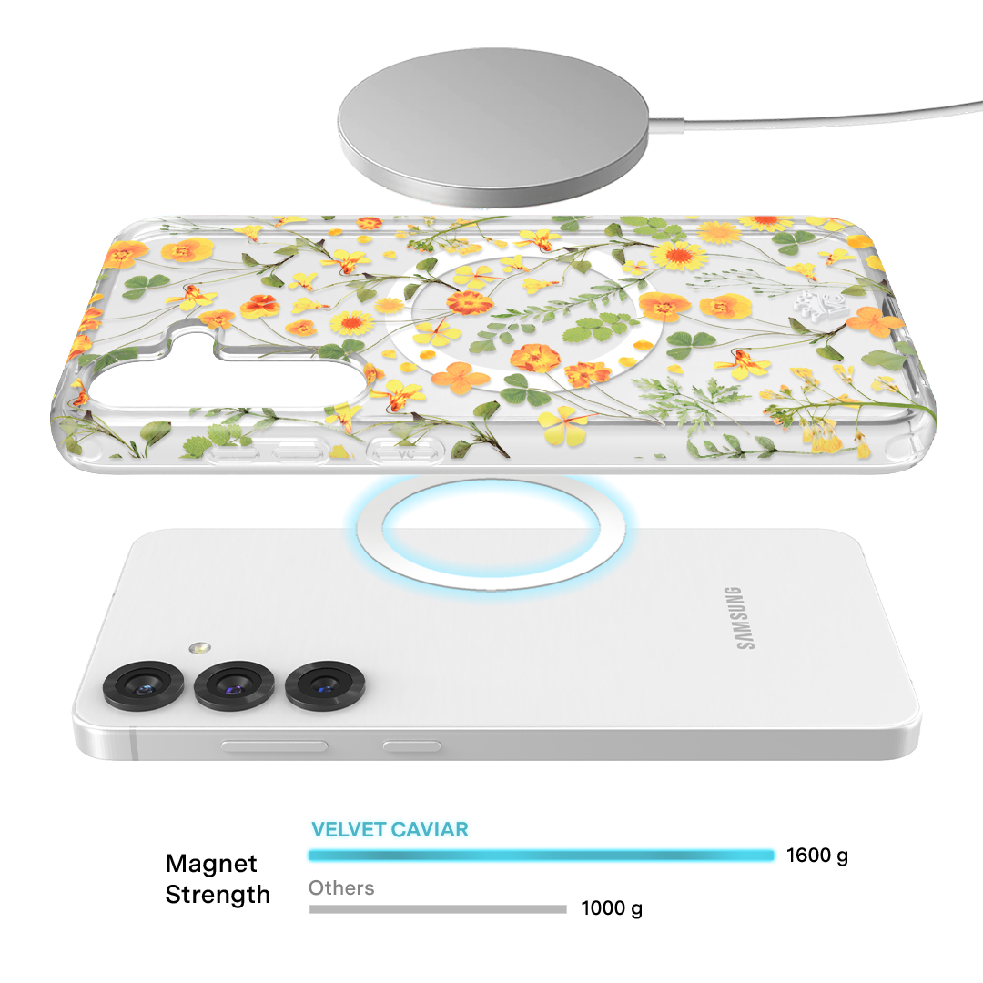 Whimsical Floral Samsung Case