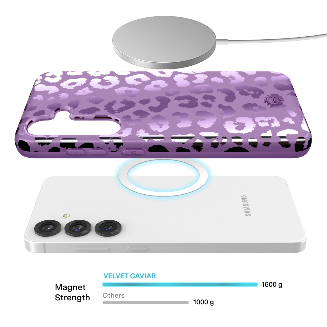 Amethyst Leopard Samsung Case