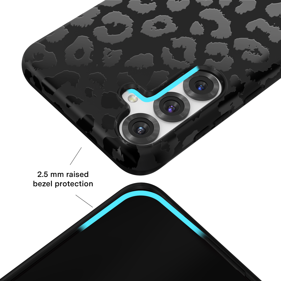 Black Leopard Samsung Case