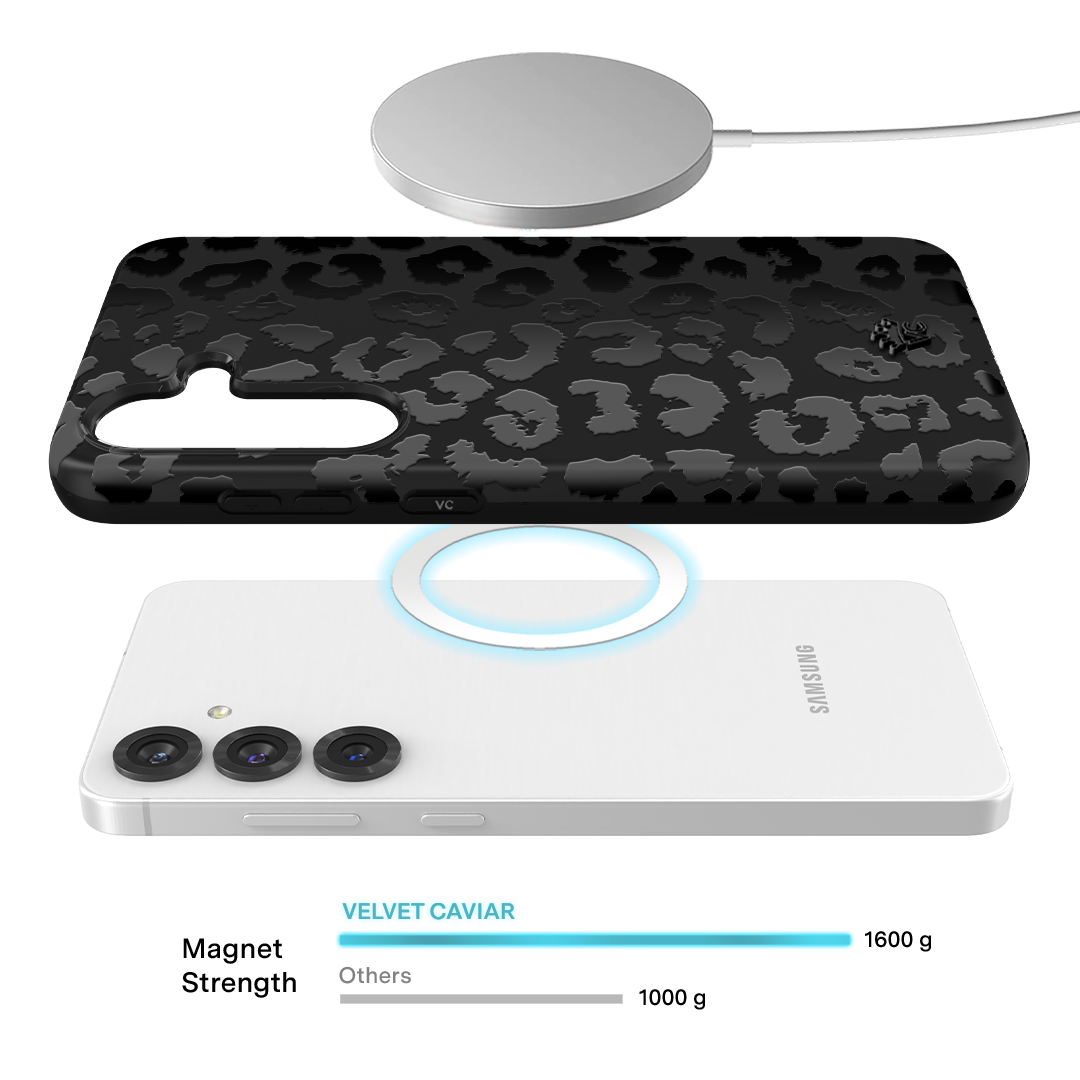 Black Leopard Samsung Case