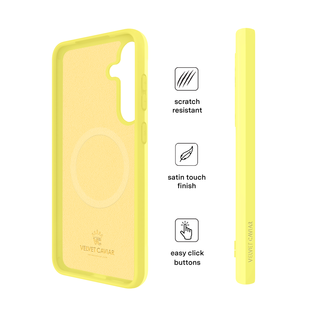 Butter Yellow Samsung Case