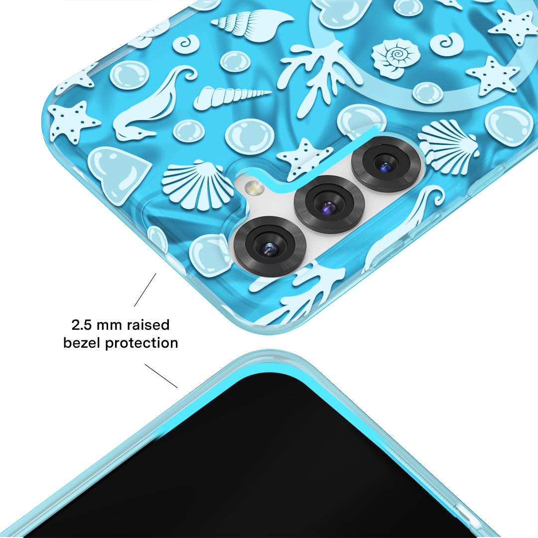 Aquamarine Holo Samsung Case