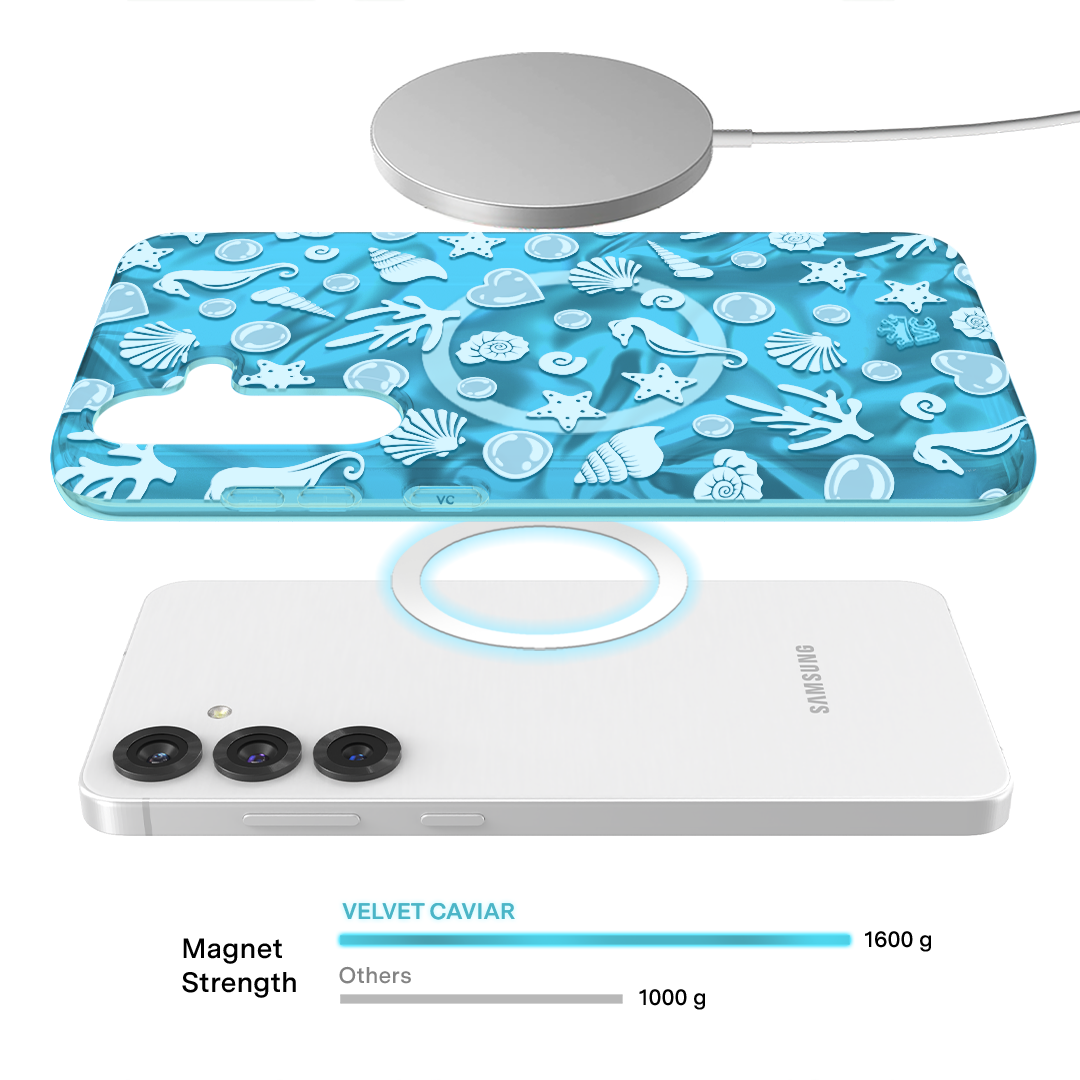 Aquamarine Holo Samsung Case