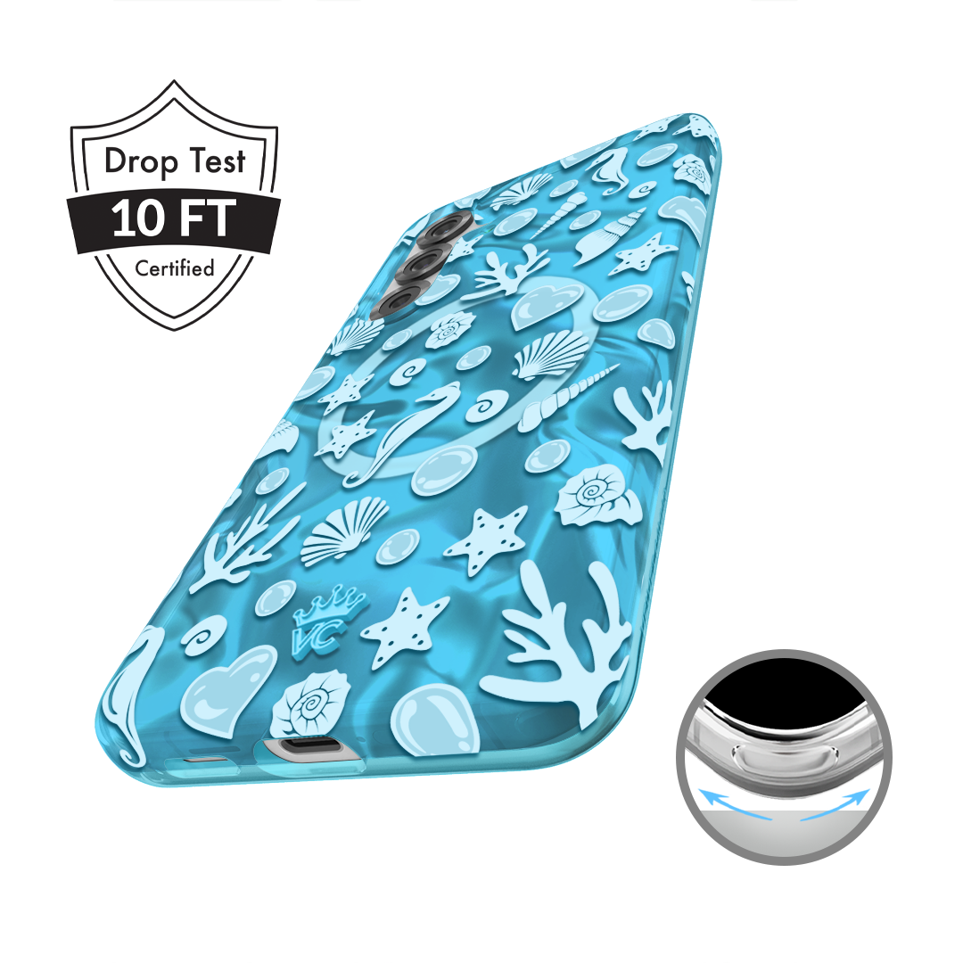 Aquamarine Holo Samsung Case