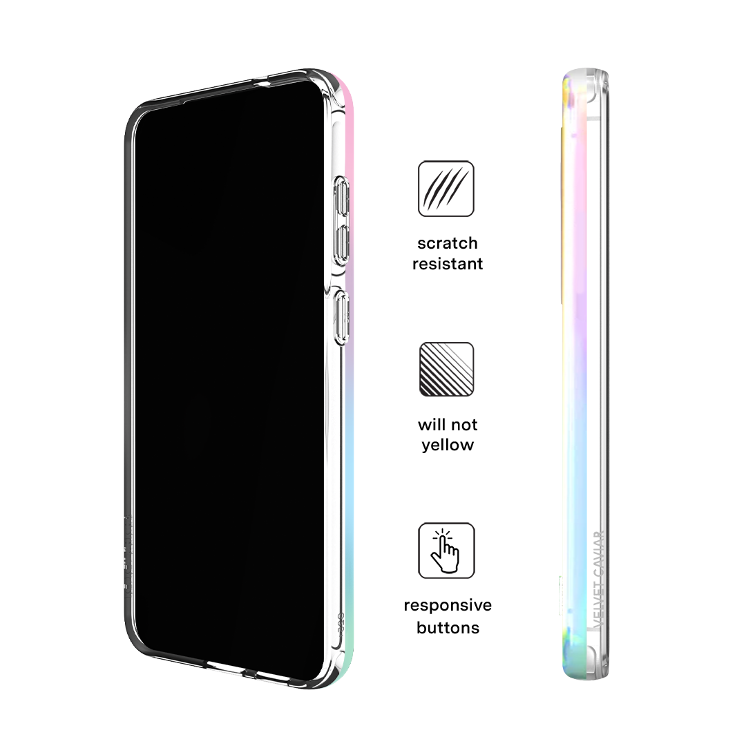 White Opal Samsung Case