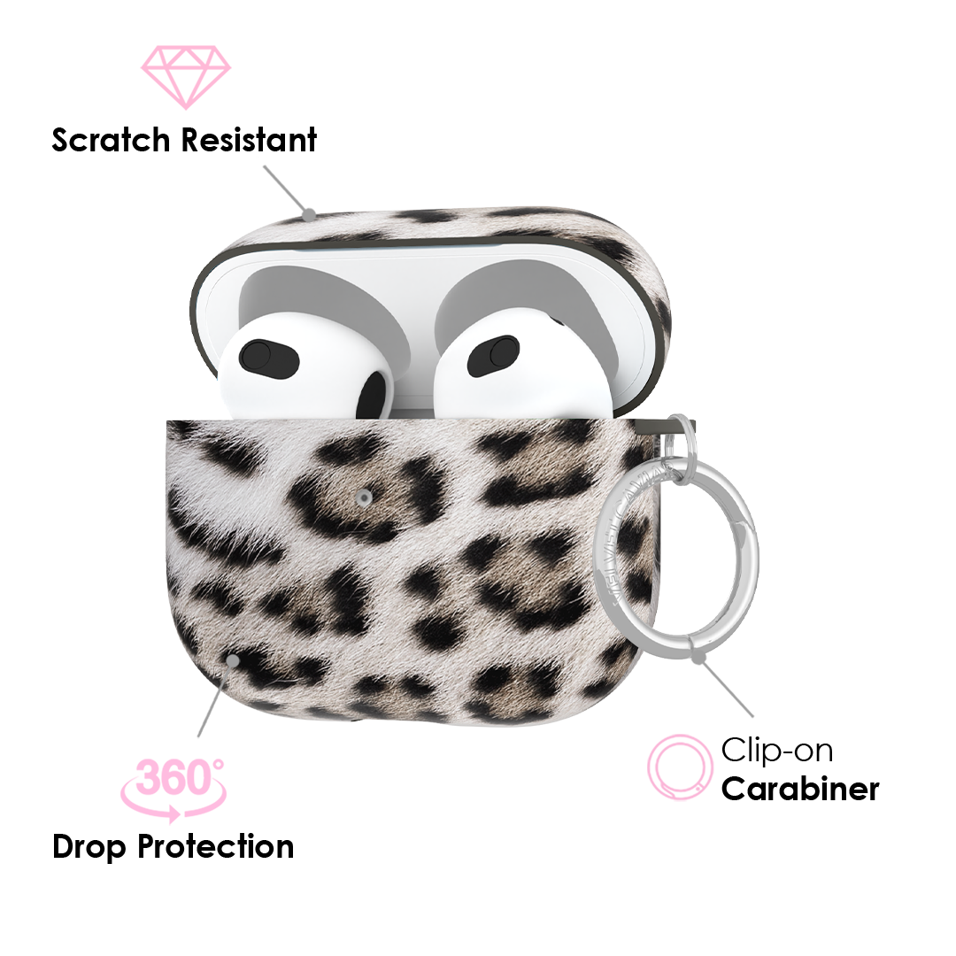 Arctic Leopard AirPod Case