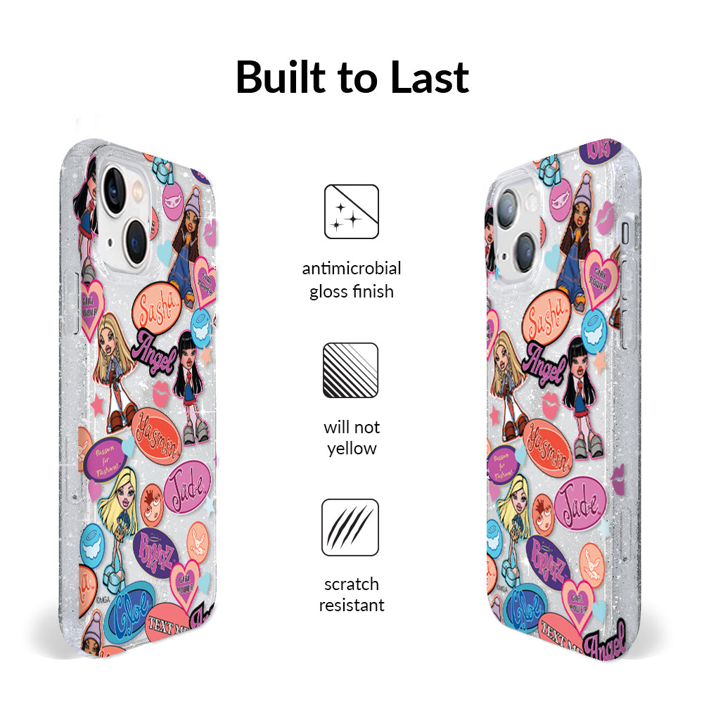 Bratz Pack Glitter iPhone Case