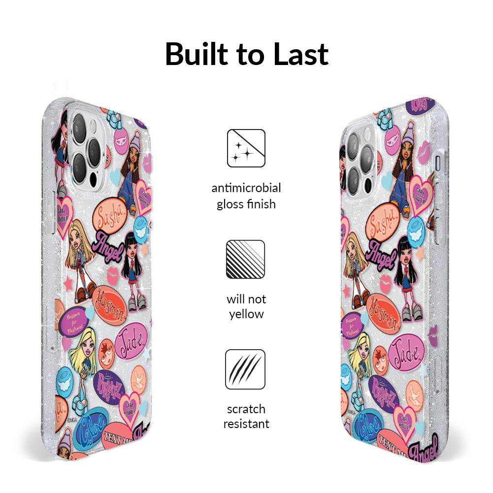 Bratz Pack Glitter iPhone Case