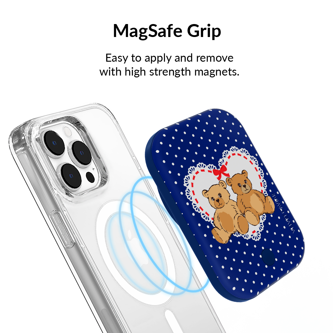 Winter Teddy MagSafe Battery Power Pack