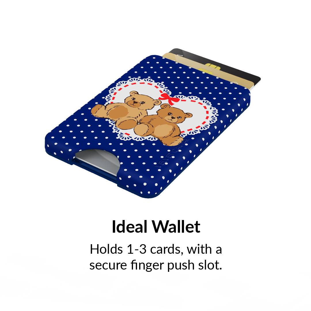 Winter Teddy MagSafe Wallet