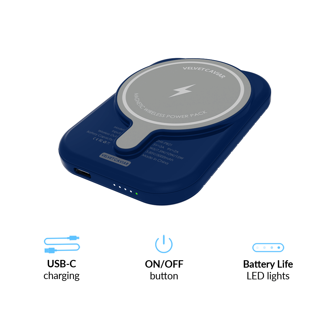 Winter Teddy MagSafe Battery Power Pack