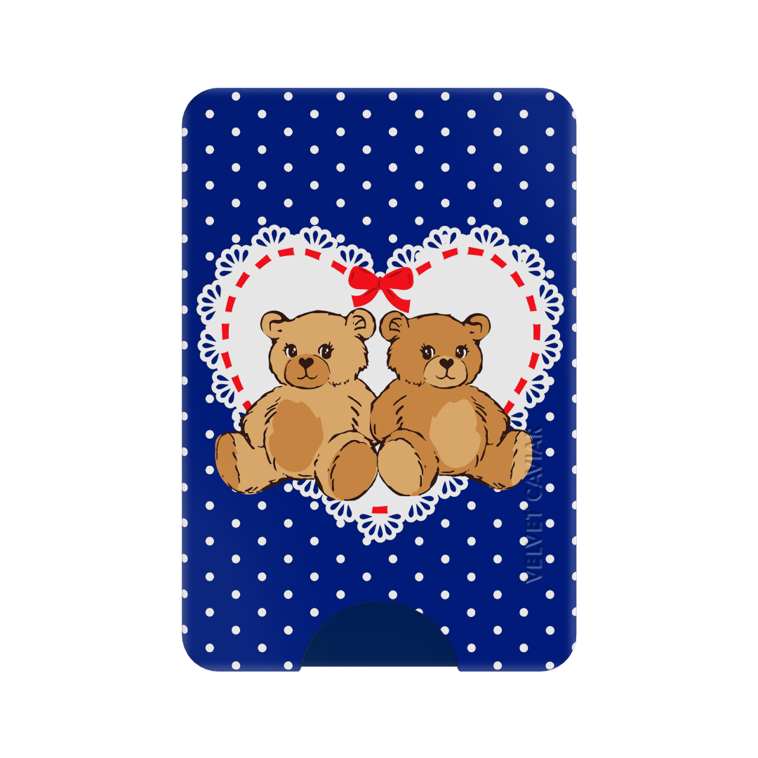 Winter Teddy MagSafe Wallet