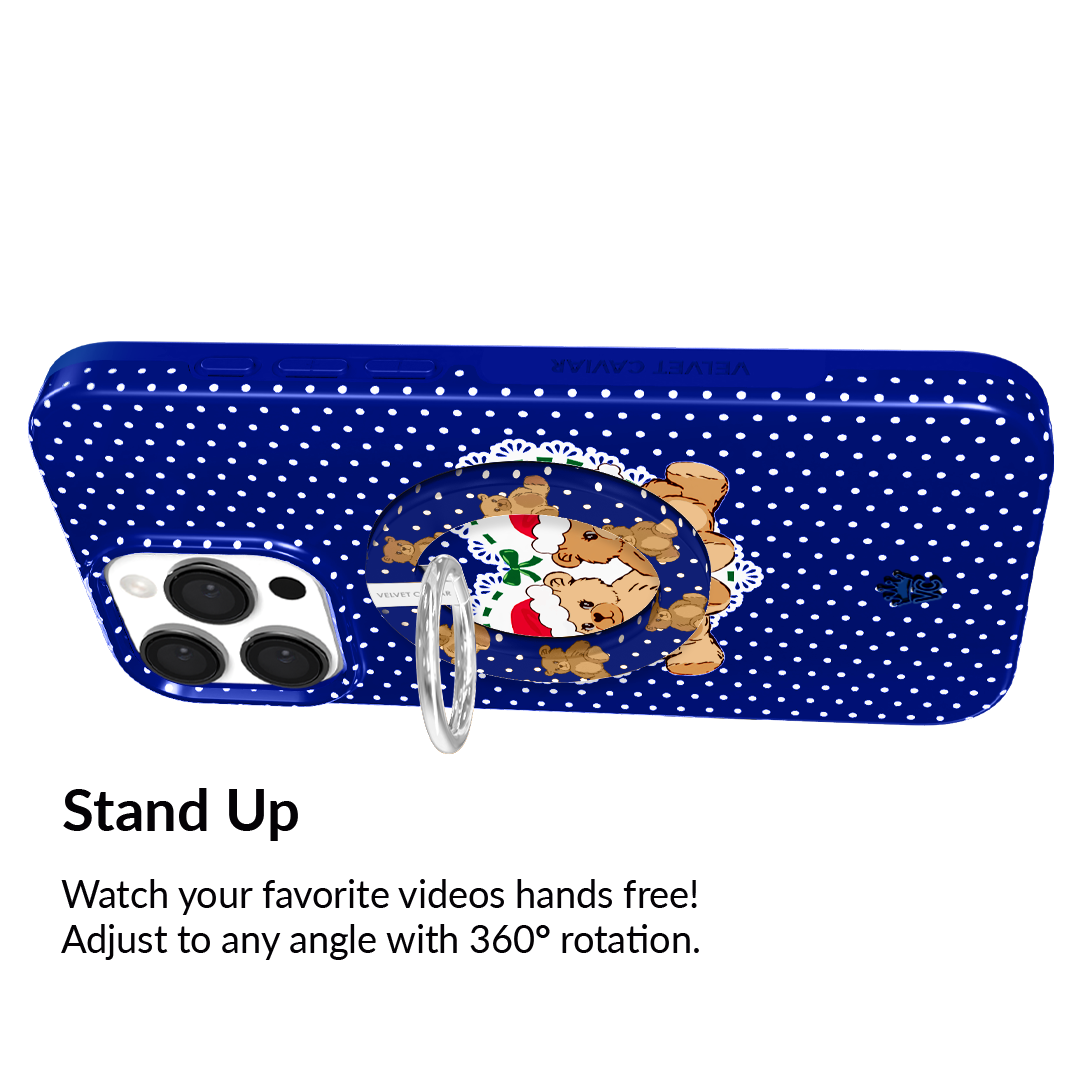 Winter Teddy MagSafe Grip Ring