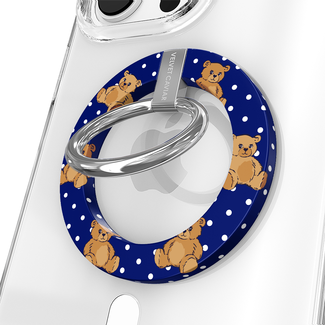 Winter Teddy MagSafe Grip Ring