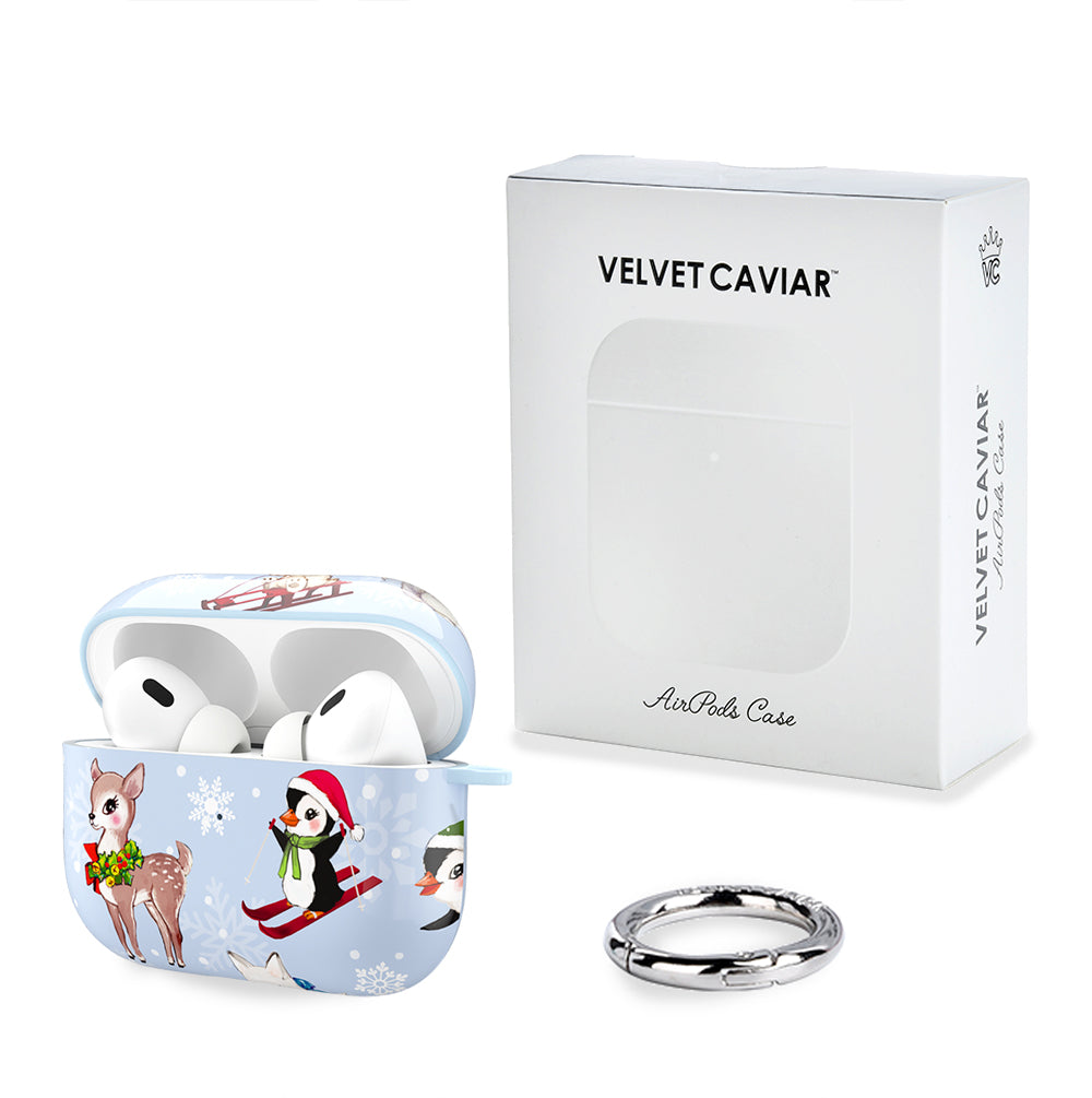 Winter Wonderland Baby Animals AirPod Case