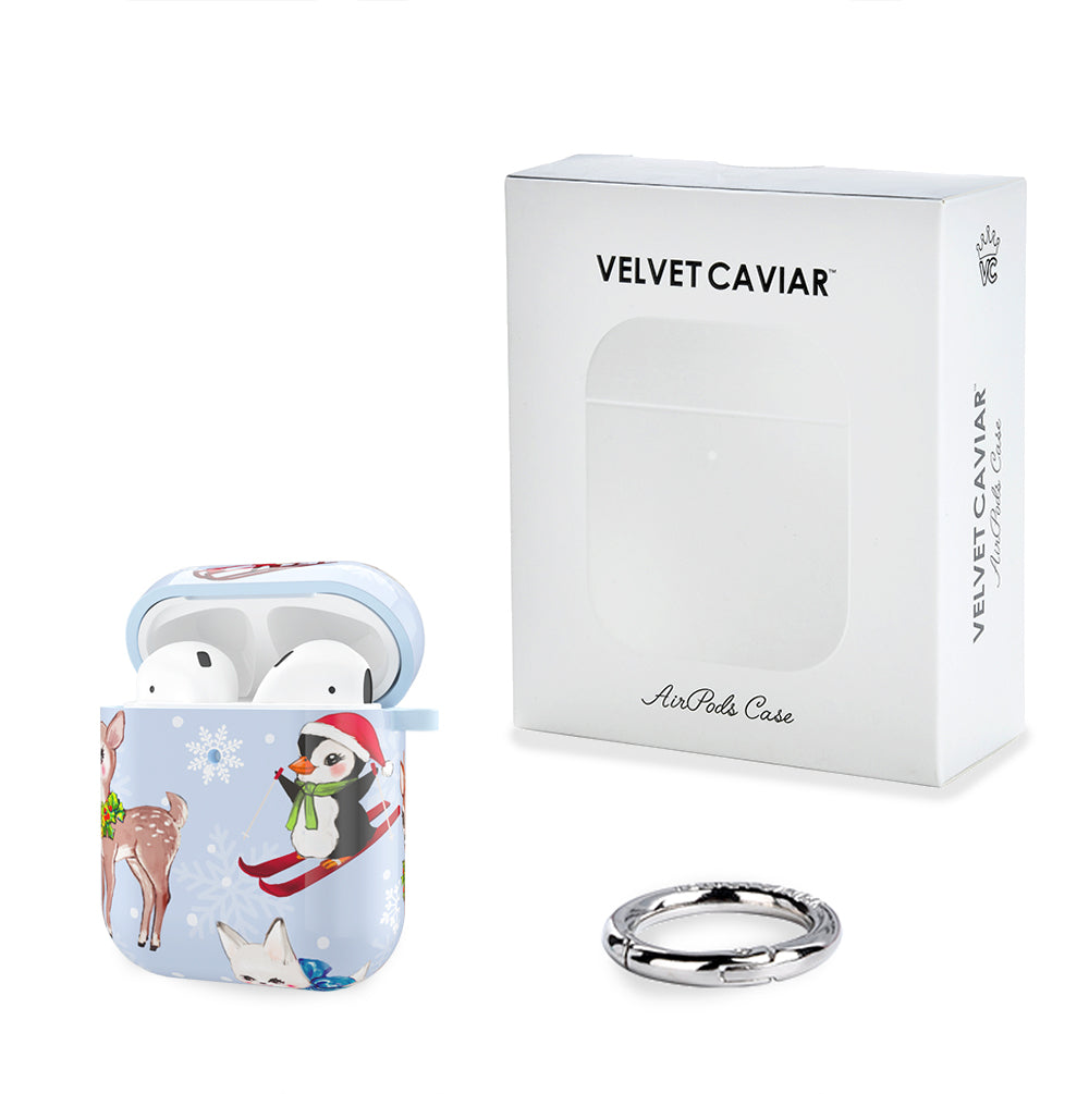 Winter Wonderland Baby Animals AirPod Case