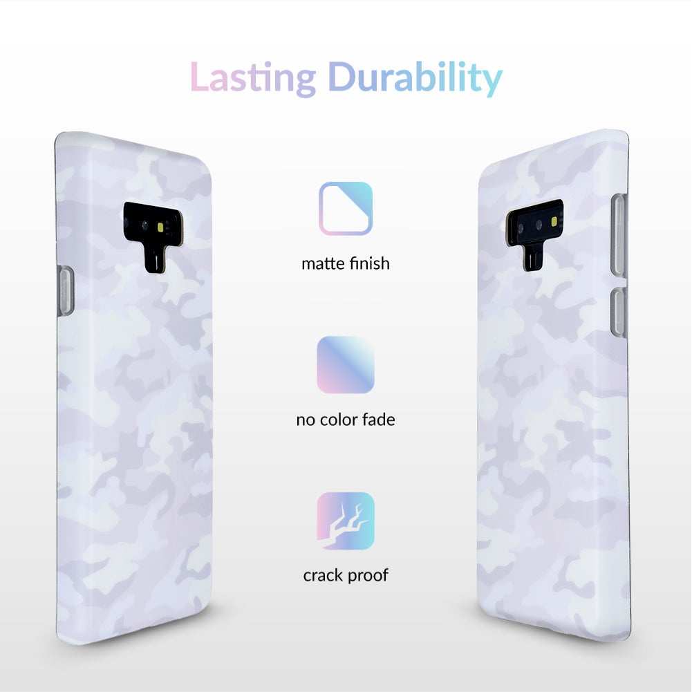 White Clouds Camo Samsung Galaxy Case