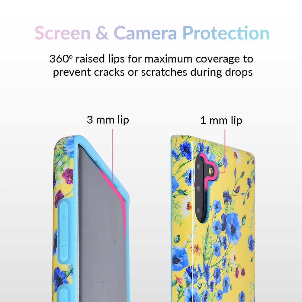 Yellow Wildflowers Samsung Galaxy Case