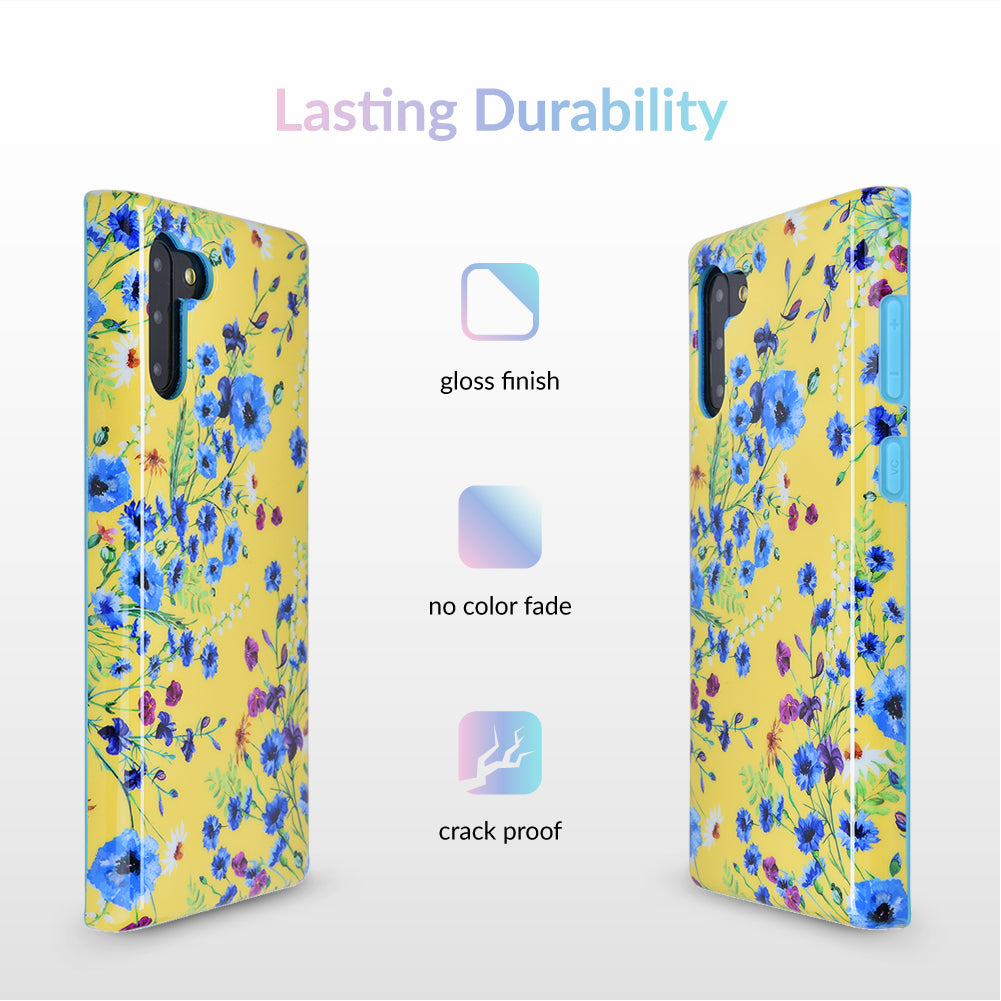 Yellow Wildflowers Samsung Galaxy Case