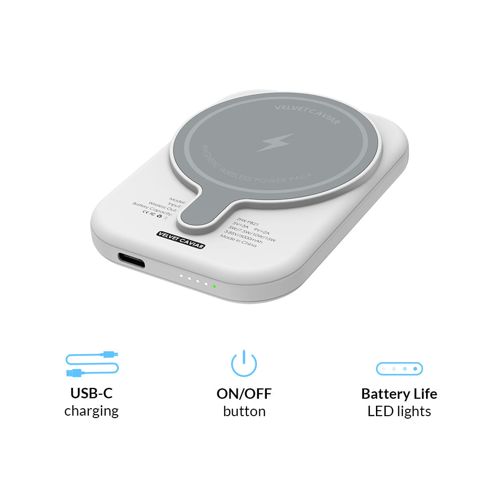 White MagSafe Battery Power Pack