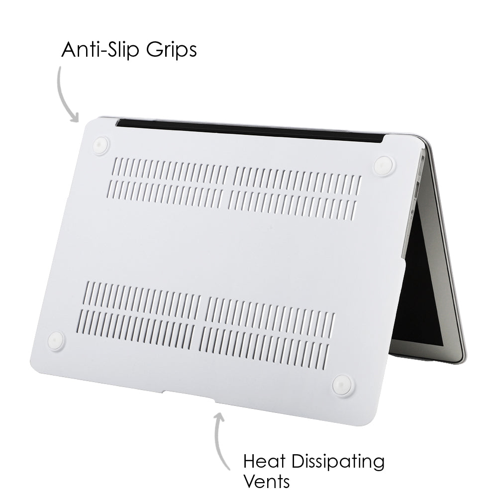 White Marble MacBook Case