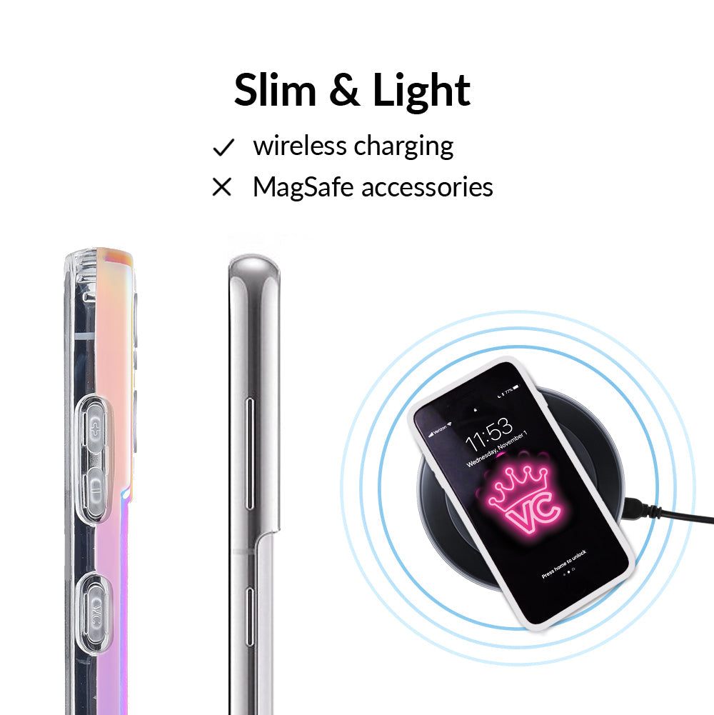 White Opal Samsung Case