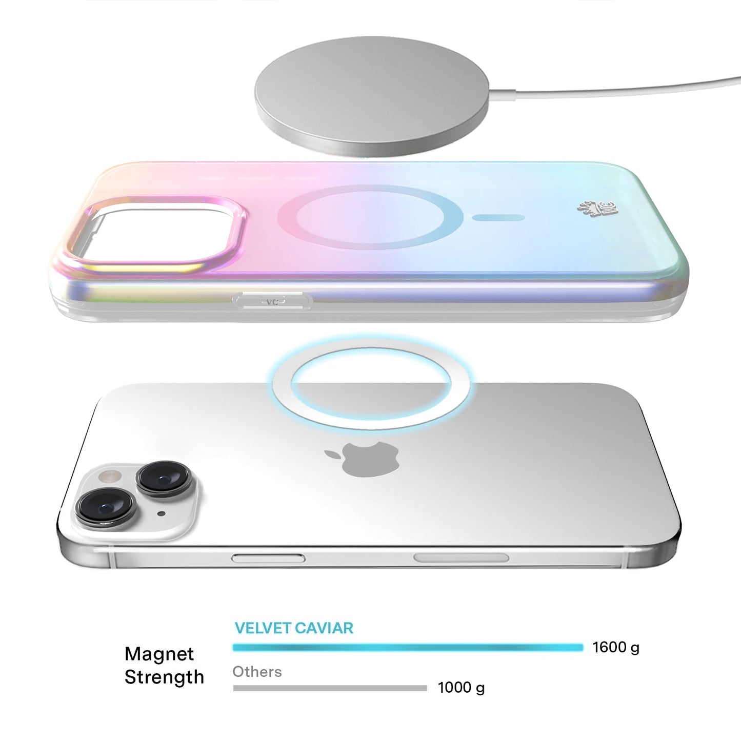 White Opal iPhone Case