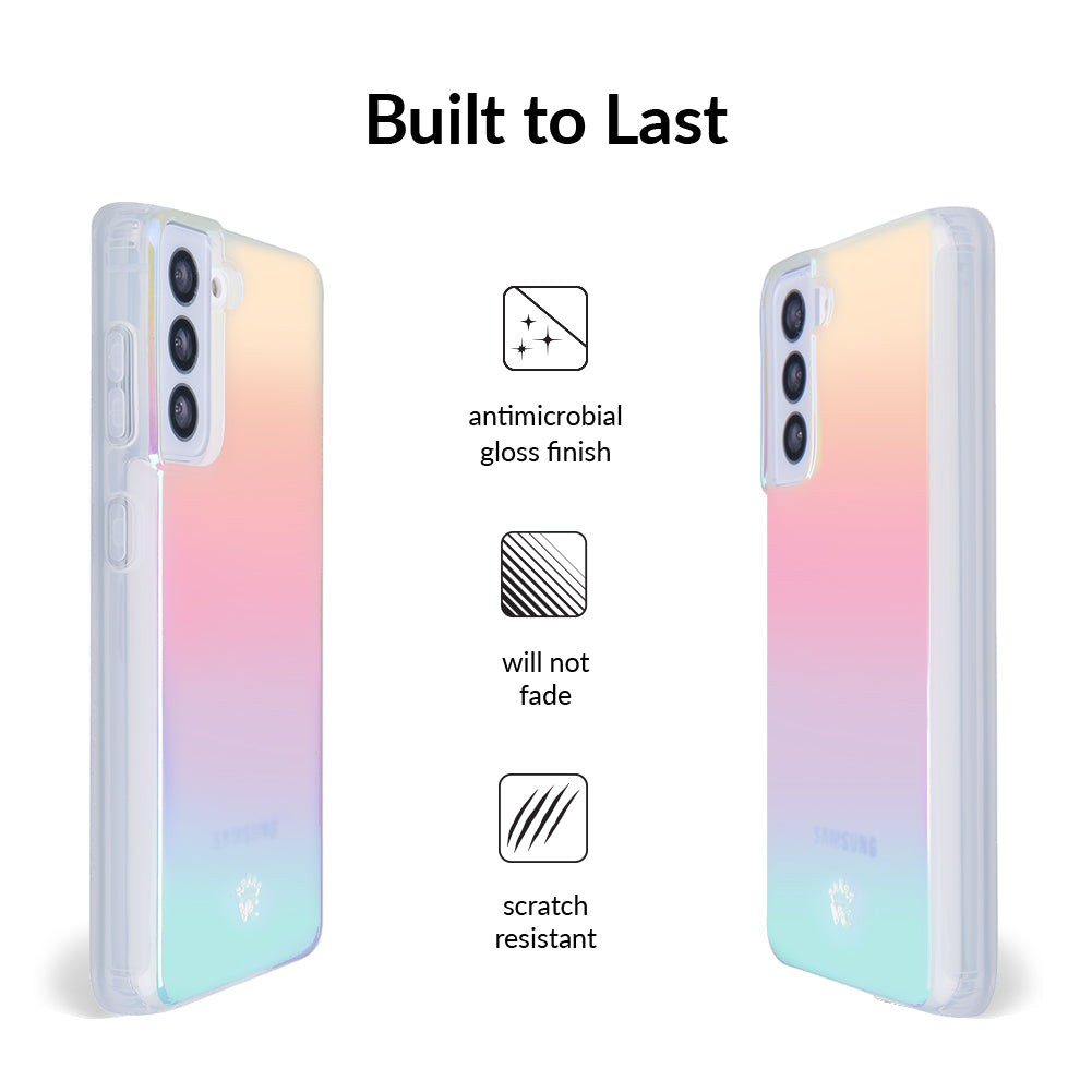 White Opal Samsung Case