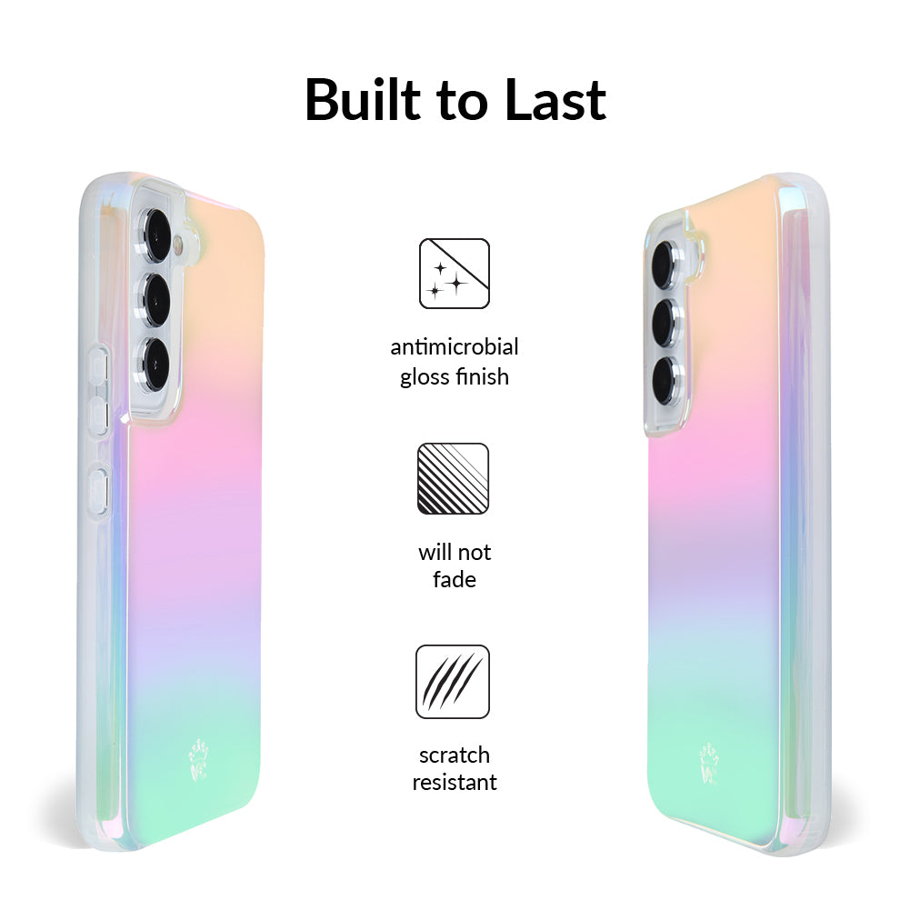 White Opal Samsung Case