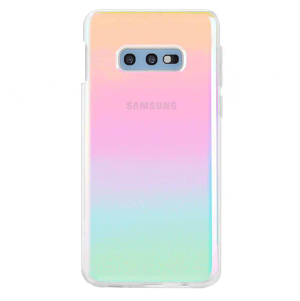 White Opal Samsung Case