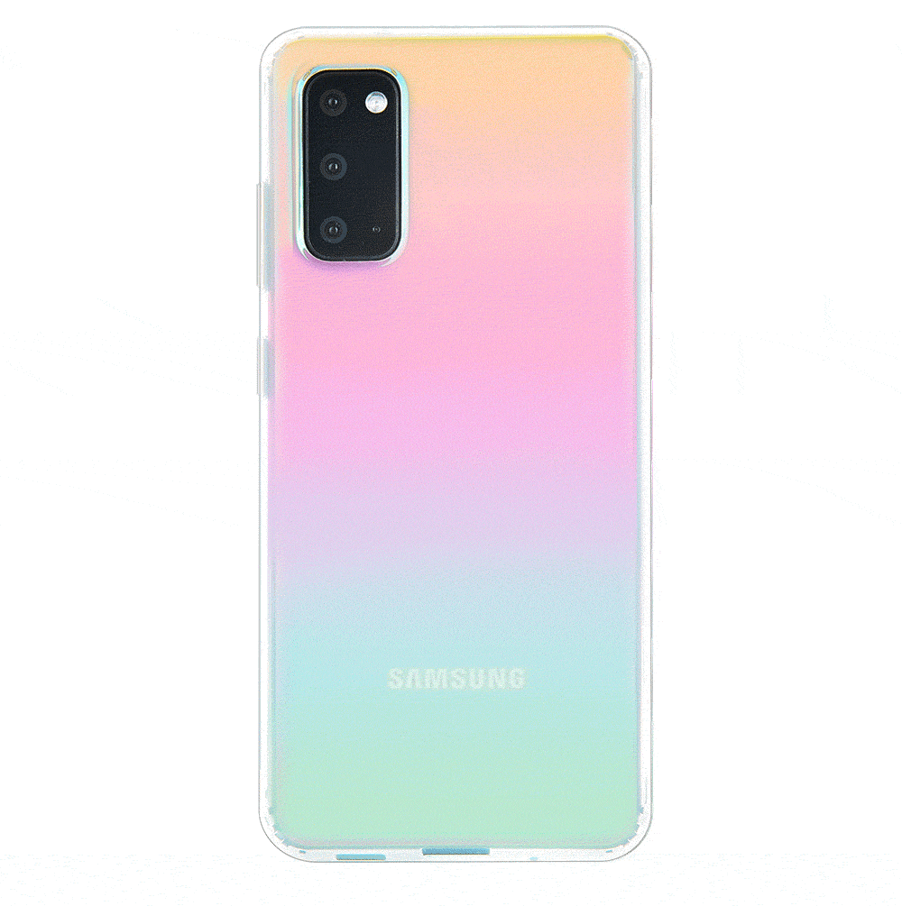 White Opal Samsung Case
