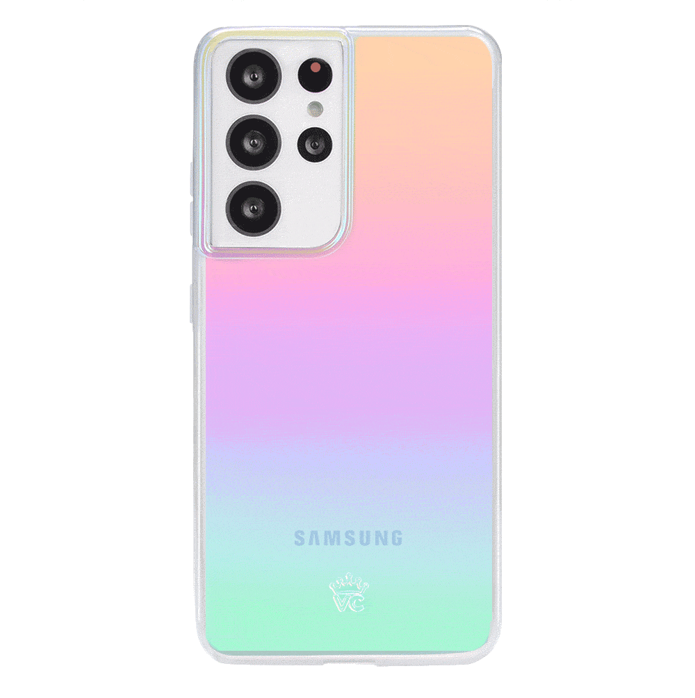 White Opal Samsung Case
