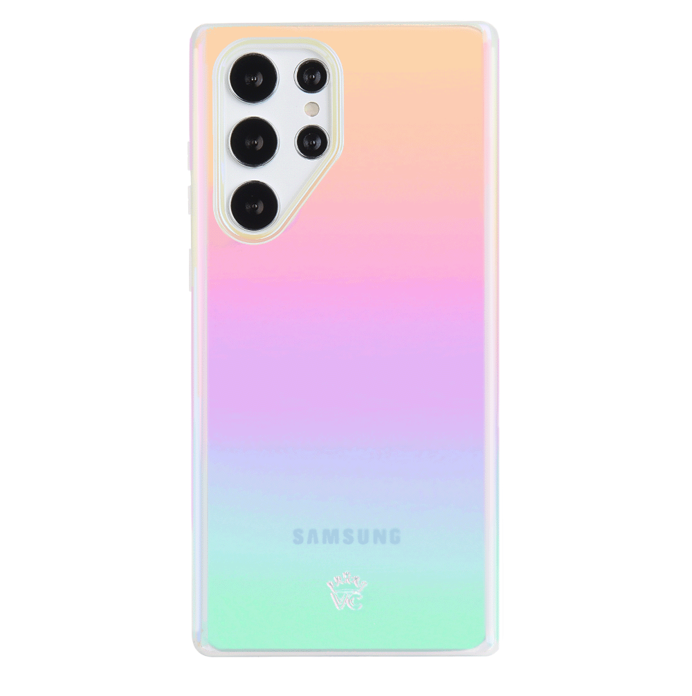 White Opal Samsung Case